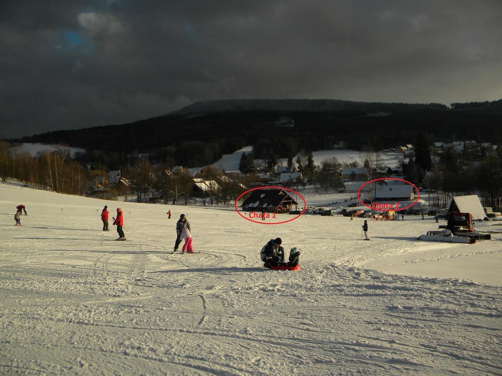 Penzion A Apartmany Skipark Hrabesice Krasne ภายนอก รูปภาพ